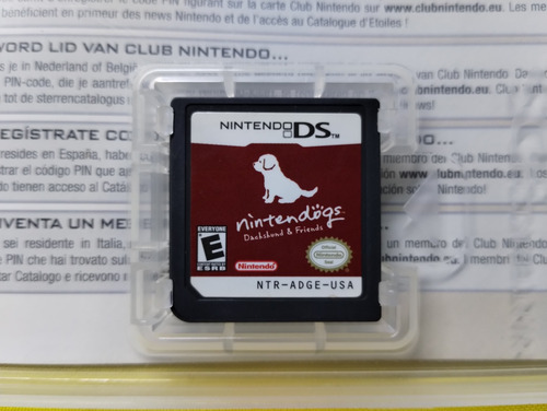 Nintendogs Dachshund And Friends Ds Nds 3ds 2ds (Usado)