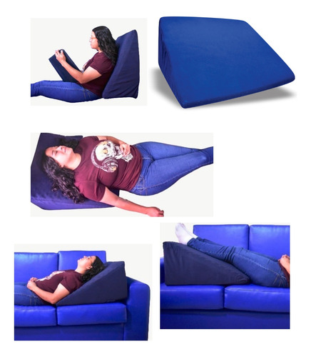 Almohada Cojin Cuña Antireflujo Y Acidez De Espuma