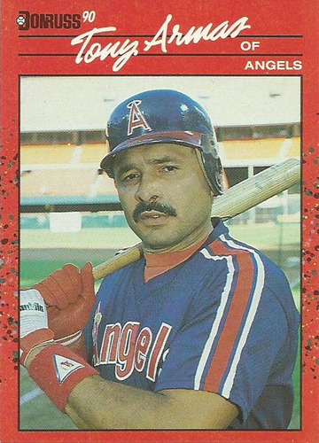 Barajita Antonio Armas Donruss 1990 #525 Angels Error 