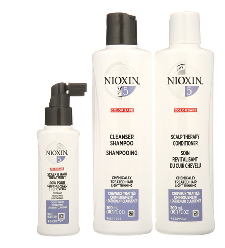 Set De 3 Piezas Kit De Inicio Sistema Nioxin 5, Limpiador