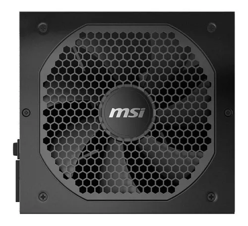 Fuente De Poder Msi 750w Mpg 80+ Gold - Totalmente Modular