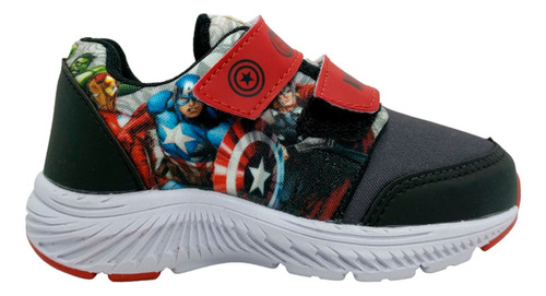 Zapatillas Marvel Abrojo Velcro Nenes Spiderman Avengers