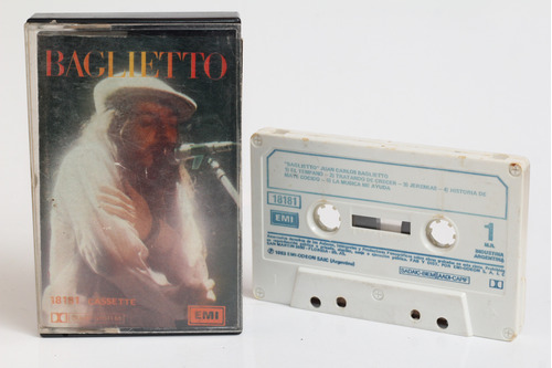 Cassette Juan Carlos Baglietto 1983 Fito Páez