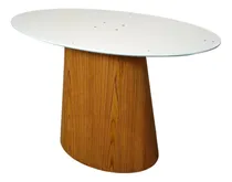 Comprar Base Cone Oval Madeira + Contra Tampo Pu002F Tampo Até 180x100cm