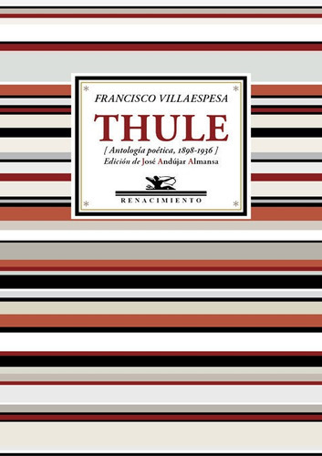 Thule, De Villaespesa, Francisco. Editorial Renacimiento, Tapa Blanda En Español