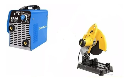 Soldadora Gamma Arc200 Japon+ Sierra Sensitiva Dewalt D28720