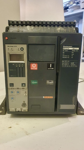 Disjuntor 1250a Merlin Gerin Masterpact Nt12 H1 Micrologic 5 (Usado)