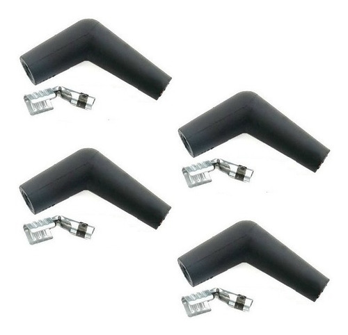 Imagen 1 de 5 de Pack De 4 Bota Chupon Goma Chupa Con Terminal Marca Mallory