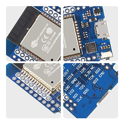 Mini Módem D-life Esp32 X1 Esp-wroom-32 Wlan Wifi Bluetooth
