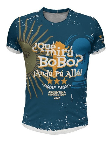 Imagen 1 de 2 de Remera Argentina Mundial - Que Mira Bobo - Mod 11