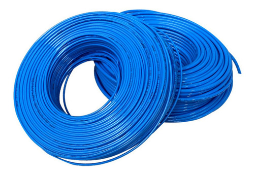 Manguera O Tubing Para Aire Poliuretano 16mm Azul Pack 5mts