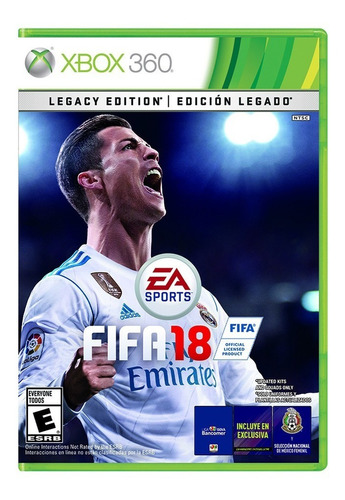 Juego Fifa 18 Legacy Edition 2018 Xbox 360 Ibushak Gaming