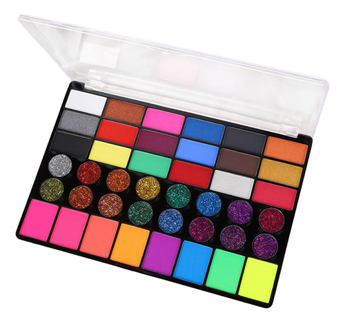 Paleta De Maquillaje A Base De Agua Face Paint 42 Colorida