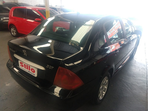307 Sedan Feline 2.0 Flex 2007 Preto Completo Confira !