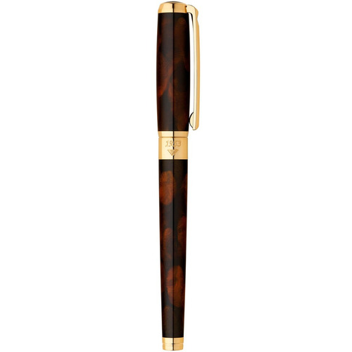 S T Dupont Brown Gold Line D Atelier Rollerball Diego Vez