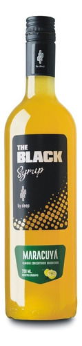 Syrup Para Tragos O Postres The Black Sabor Maracuya 750ml