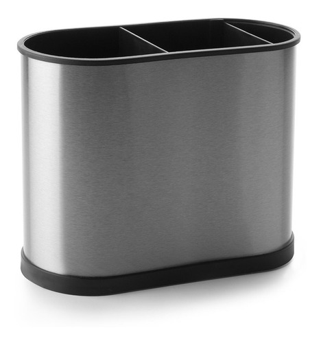 Porta Utensilios Rectangular Inoxidable Marca Ibili