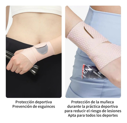 Par Muñequeras Para Gym Deportivas Pesas Ortopédica Gimnasio