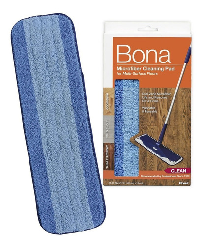 Pad Repuesto Para Spray Mop Bona Limpieza