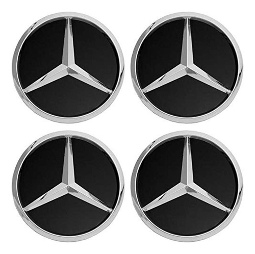 4pack Mercedes Benz Wheel Center Hub Caps Emblem,75mm R...