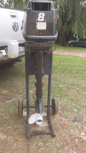 Motor Fuera De Borda Tohatsu 8 Hp 2 Tiempos Pata Larga