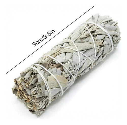 Salvia Blanca + Copal Negro Sahumerio 3 Pz Mayoreo 11 Centímetros
