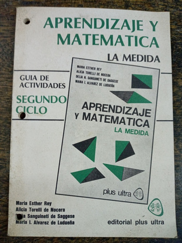 Aprendizaje Y Matematica * La Medida * Guia De Actividad *