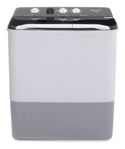 Lavadora Semi Automatica 127 V 13 Kg Blanca Wsa1302p Hisense