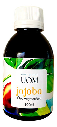 Óleo De Jojoba 100ml 100% Puro Hidratante Carreador