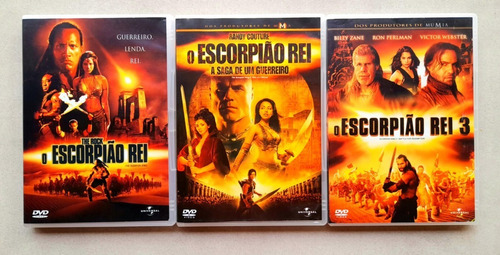 Dvd O Escorpião Rei - Filmes Originais - Colecionador