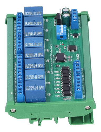 Modulo Rs485 8 Out Relay N4d8b08 Compatible Con Arduino Plc