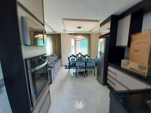 Imagem 2 de 30 de Sobrado *mobiliado E Decorado Com 3 Quartos, (01 Suíte ) Espaço Gourmet, 04 Vagas Cobertas À Venda, 150 M²- Vila Alto De Santo André - Santo André/sp - So0414