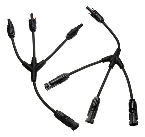Conectores De Cable De Panel Solar Paralelo Mc4 3 A 1