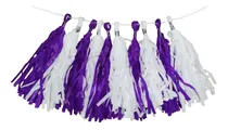 Comprar Decoración Pompones Grandes Semana Santa Papel Paq 10 Tiras