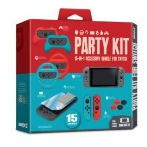 Imagen 1 de 5 de Party Kit Para Nintendo Switch Hyperkin Armor3 