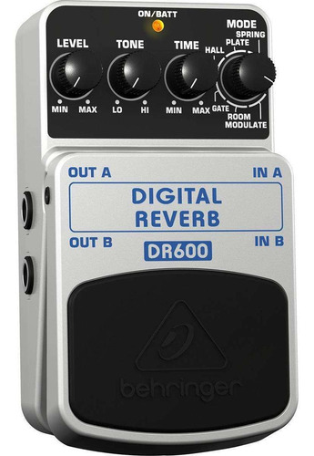 Pedal De Efecto Behringer Digital Reverb Dr600