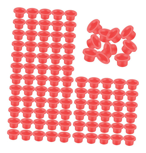 2 X 100 Juntas De Sellado A Prueba De Fugas Para Grifo, Rojo