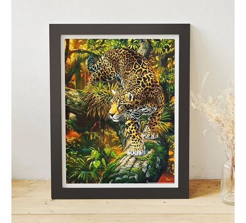 Rompecabezas H2078 Plástico Leopardo 1200 Piezas Pintoo