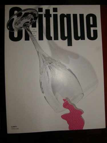 Critique: The Magazine Of Graphic Design Thinking N 15