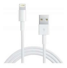 iPhone Cable Usb Lightning 1 Mts Blanco Oem