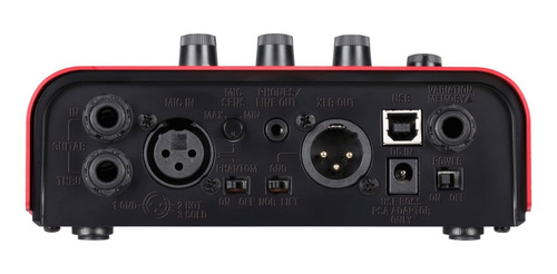 Imagen 3 de 4 de Boss Vocal Effects Vocal Harmonist VE-2 - Rojo