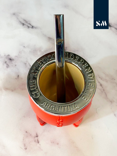 Juego De Mate Y Termo Independiente Cai Lumilagro Mate Pampa