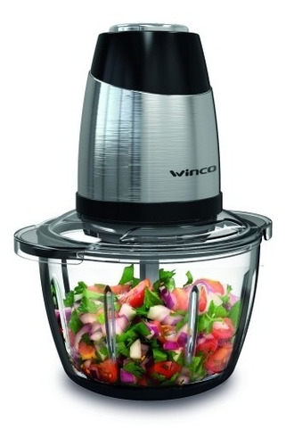 Multipicadora Picadora De Vegetales Winco W-1810 Vidrio 350w