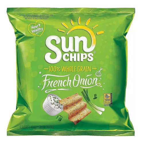 Sunchips Pack Variado, Papas De Grano Integral -pack 30 Pzs