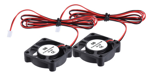 Imagen 2 de 8 de 2pcs Anet 40 * 40 10 Mm Dc 12v Sin Escobillas Ventilador De
