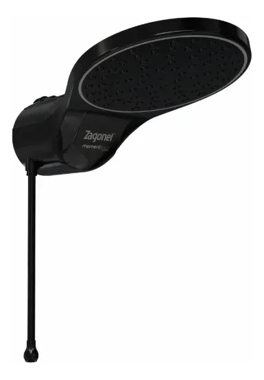 Ducha Moment Eletrônica Black 7500w Preto 7.5 Kw
