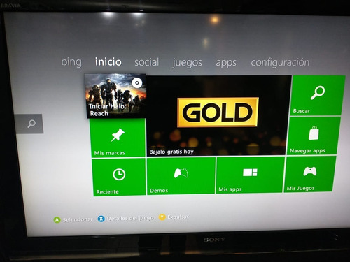 Xbox 360 Consola - 250 Gb - Edicion Halo Reach