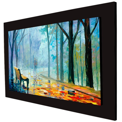 Cuadro 60x40 Cms Decorativo Tipo Oleo Camino 5+envío Gratis