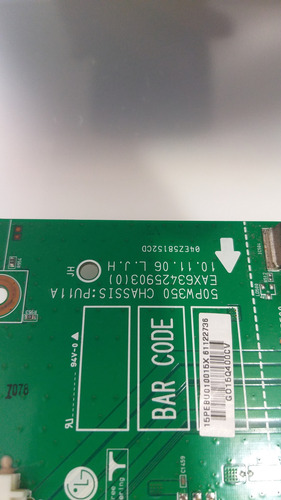Placa Sinal Principal Para Tv Lg 42pt250 - Eax63425903 (0)