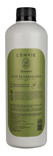 Lenvie Refil Sabonete Líquido Flor De Laranjeira 500ml